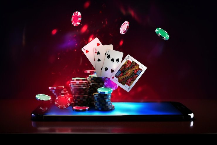 Tampilan antarmuka kasino langsung jpbray di layar ponsel dengan meja baccarat dealer nyata
